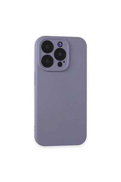 OEM Apple iPhone 15 Pro Max Case Nano Velvet Silicone - Lilac