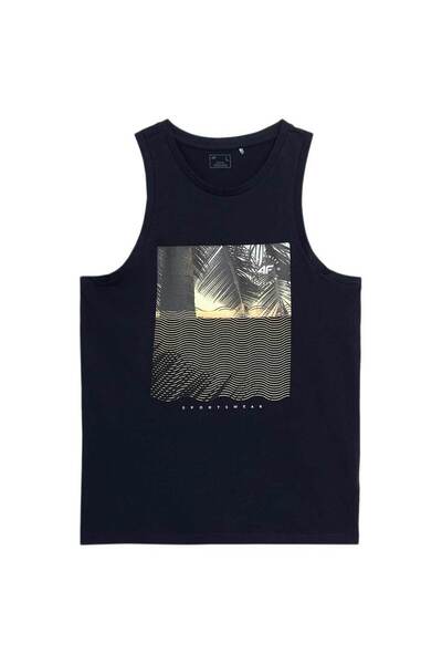4F Tricou fără mâneci bărbați S