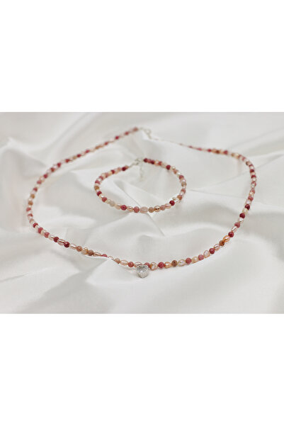 ShinebyCriss Jewelry Set Heart of Garnet