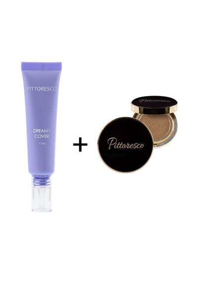 pittoresco MIX AND MATCH BB CUSHION SPF 50 ? 23 - Set BB Cream și Corector