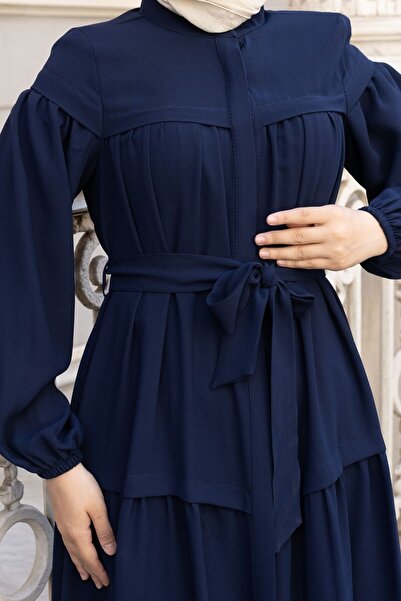 GÖZDE GİYİM Dress with Buttons Casual