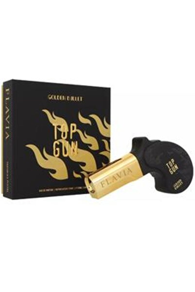 FLAVIA Apa de Parfum pentru Barbati - Top Gun Golden Bullet Eau de Parfum, 10...