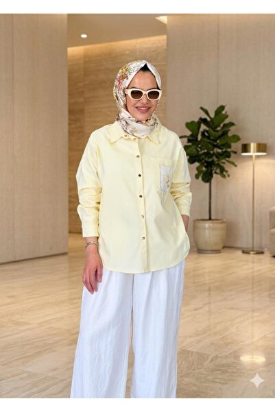 Ceremony Snap Fastener Jacket with Floral Embroidery Detail on the Pocket