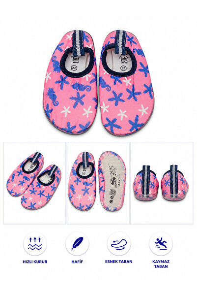 SERABİEN Unisex Children's Non-Slip Sole Sea Pool Beach Slippers