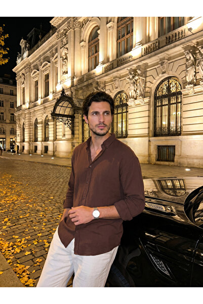 BASEL.CO Zra Model Oversize Shirt - 100% Cotton % Fresh