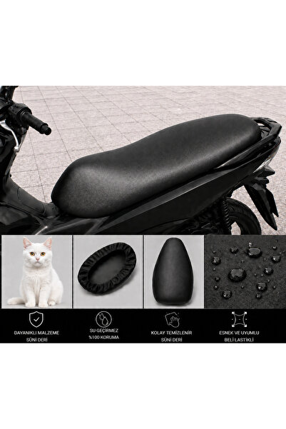 lawrenceshop Husa de protecție pentru șa motocicletei Mondial 125 MX Grumble,...