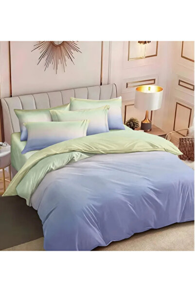 Pucioasa Finet 6-piece Bedding Set, Lilac Gradient-R575