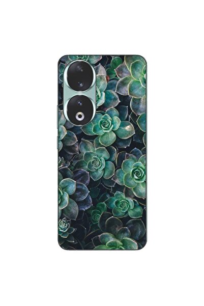 OEM Husa compatibila cu Honor 90 5G Silicon Gel Tpu Model Flori de Stanca