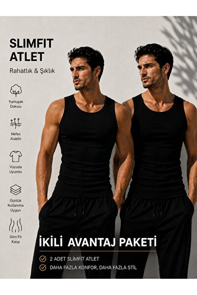 Livik Men's Halter Collar Athlete Lycra Undershirt