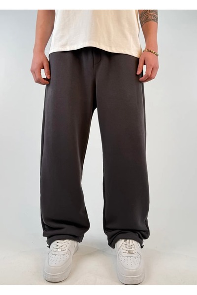 zaee Summer Basic Adjustable Leg Baggy Sweatpants