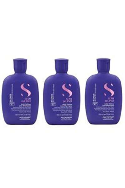 Alfaparf Milano Pachet 3 x Sampon pentru Neutralizarea Tonurilor de Galben - ...