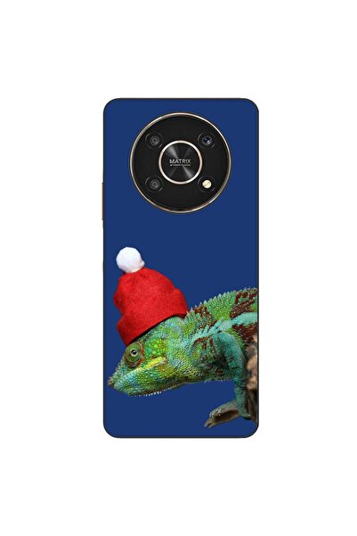 OEM Калъф, съвместим с Honor X30, силиконов гел TPU, с десен Коледен хамелеон