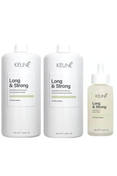 Keune Pachet pentru Par Fragil - Care Long & Strong: Sampon 1000 ml, Balsam 1...