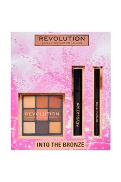 Makeup Revolution London Set pentru Machiaj - Makeup Into The Bronze Eye, 1 set