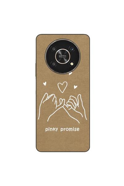 OEM Husa compatibila cu Honor X30 Silicon Gel Tpu Model BFF Pinky Promise