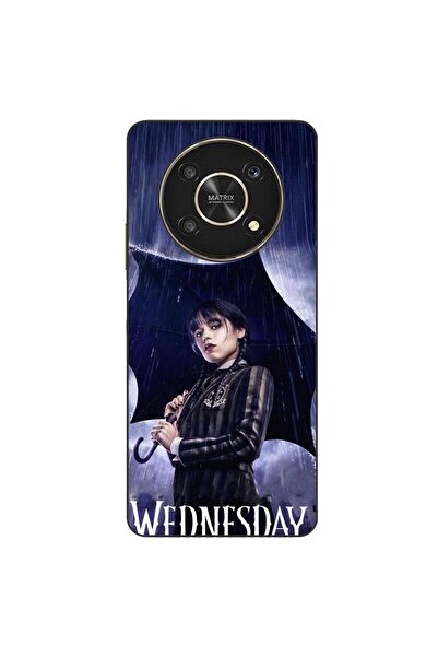 OEM Husa compatibila cu Honor X30 Silicon Gel Tpu Model Wednesday Umbrella