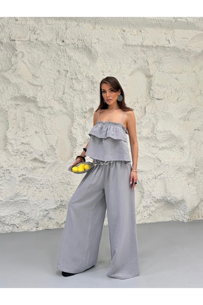 NEW STATION Remoda Strappy Elastic Muslin Set