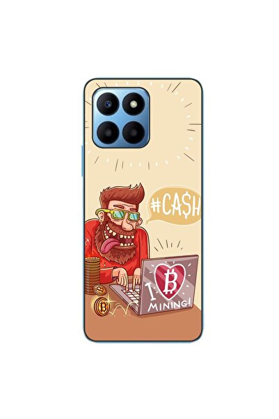 OEM Husa compatibila cu Honor X6 Silicon Gel Tpu Model BTC Mining