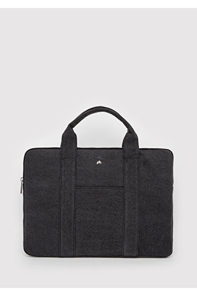 Mavi Anthracite Denim Laptop Bag 1913826-88035