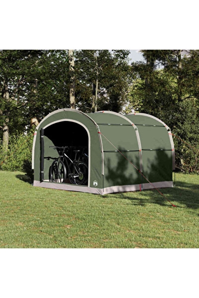 vidaxl Cort cu acoperis Verde 268 x 240 x 191 cm Poliester
