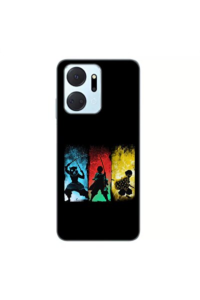 OEM Husa compatibila cu Honor X7a Silicon Gel Tpu Model Demon Slayer Team