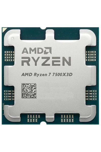 Amd Ryzen 5 7500X3D 102Mb 12-Core O/B Uhd Am5 65W Unboxed+Fanless