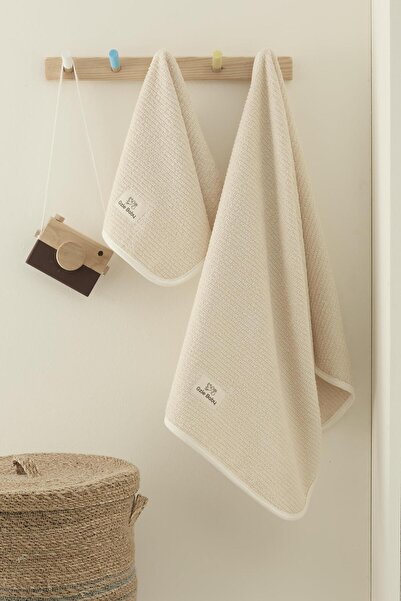 Semecca 100% Cotton Children's Towel Set 30X50 and 50X100