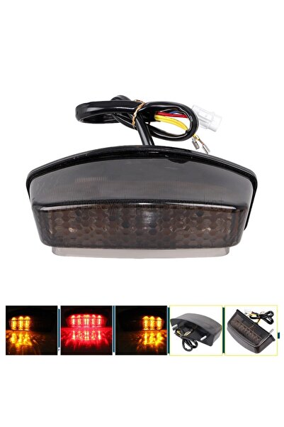 EVO MOTORS Stop LED fumuriu integrat Ducati Monster 1994 2008 A2040