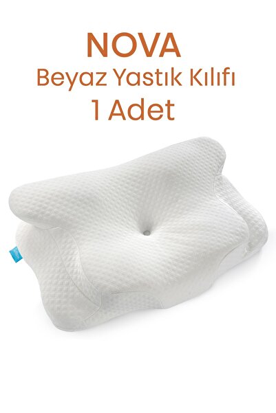 Softlife NOVA Yastık Kılıfı 1 Adet Beyaz 62x42x13/10cm