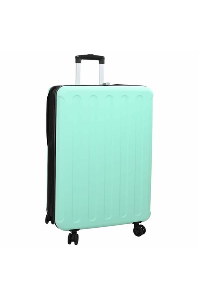 vidaxl Locking suitcase Mint green 50 x 30 x 76 cm ABS plastic