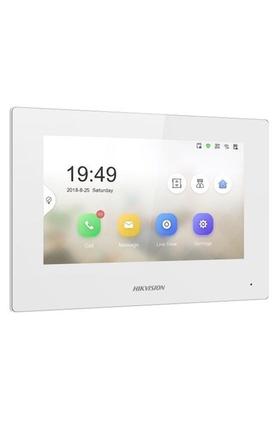Hikvision Sistem de interfon video Pro Series DS-KH6320-WTE2-W 17,8 cm (7 inc...