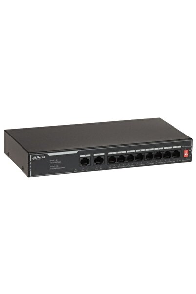DAHUA Switch POE SF1010LP cu 8 porturi
