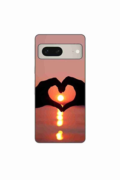 OEM Θήκη συμβατή με Google Pixel 8 Σιλικόνης Gel TPU με σχέδιο  "Λάμψη Αγάπης "