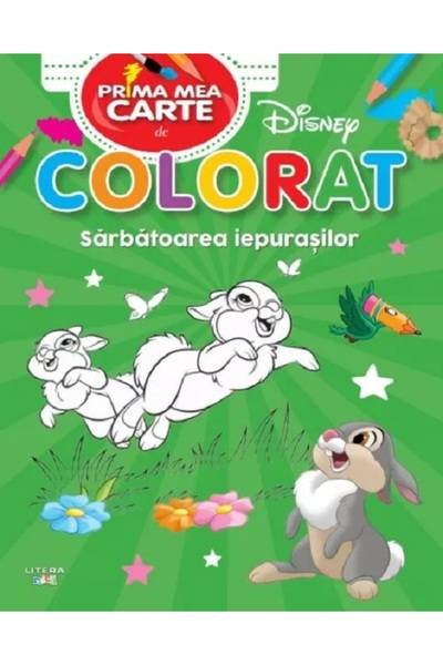 Litera My First Coloring Book - The Easter Bunny Celebration