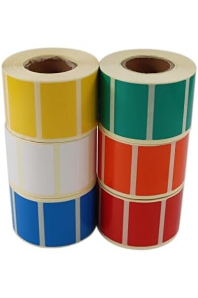 Yıldızan TAMGÜN Obojena štampana etiketa sa premazom 50mm x 30mm Dimenzije 10...