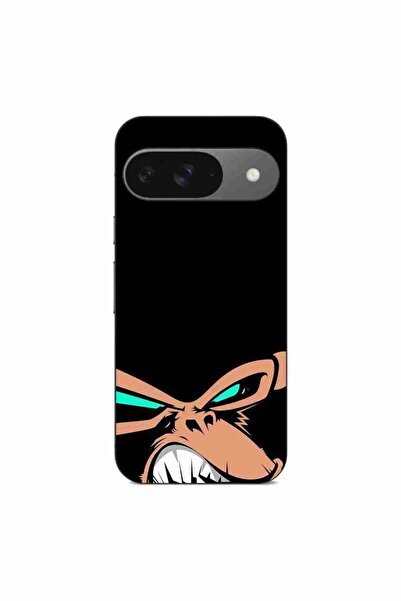 OEM Husa compatibila cu Google Pixel 9 Pro Silicon Gel Tpu Model Angry Monkey