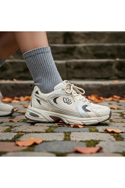 Tuğba Ortopedi 397 Young Beige Comfortable Sneaker