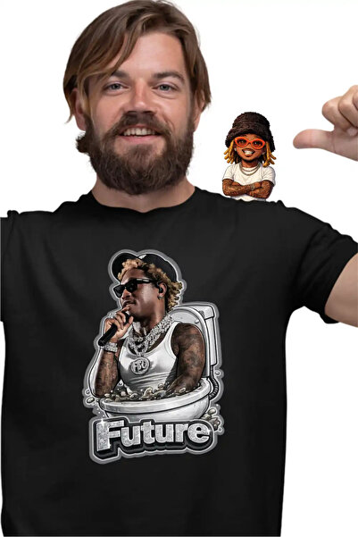 OEM Men's T-Shirt Future Skibidi Toilet Rap Music
