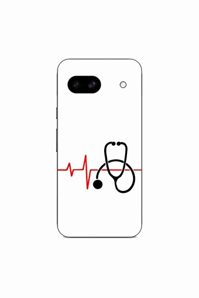 OEM Case compatible with Google Pixel 8A Silicone Gel Tpu Pattern Puls Doctor