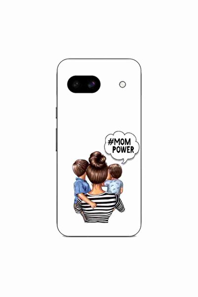 OEM Θήκη συμβατή με Google Pixel 8A Σιλικόνης Gel TPU με σχέδιο  "Μαμά αγοριών "