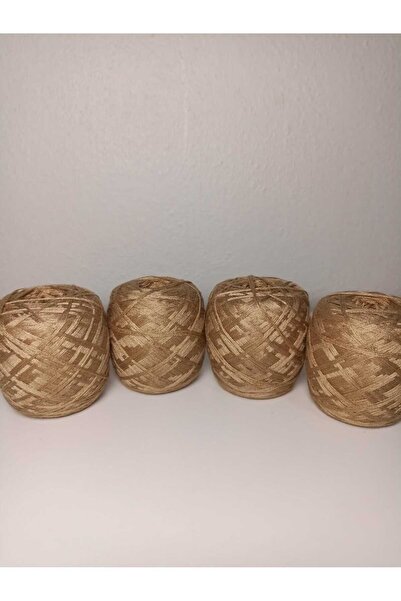 kartopya Camel Renkli İtalyan Merserize Koton İp 400gr(4x100 Gr)
