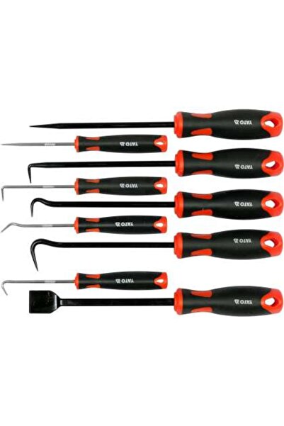 yato Set Cârlige Și Raclete Pentru Extras Garnituri, 9 Piese