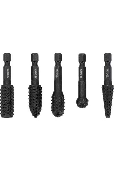 yato Set Freze Pentru Lemn, Hex, 5 Buc