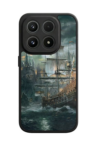 BGAKSESUAR حافظة XlAOMI Mi 17 5G المتوافقة مع تصميم Pirate اللامع الفاخر
