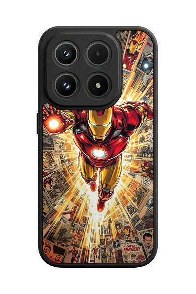 BGAKSESUAR حافظة XlAOMI Mi 17 5G متوافقة مع تصميم Iron Man (رجل الحديد) اللام...