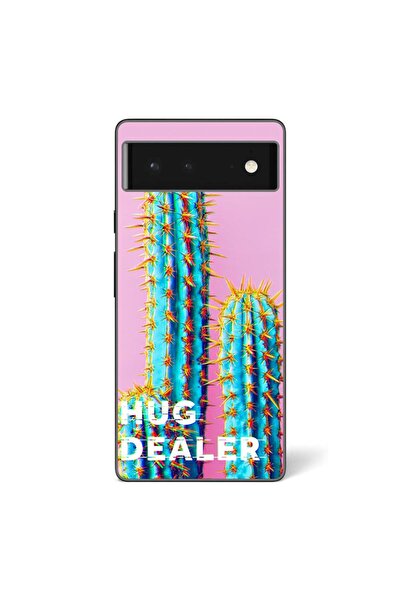 OEM Husa compatibila cu Google Pixel 6 Silicon Gel Tpu Model Mesaj Hug Dealer