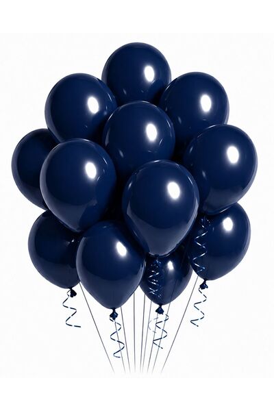 Sev-AL Balonları Lacivert Royal Parti Balonu 5’li Set 11 İnç Lateks Balon Par...