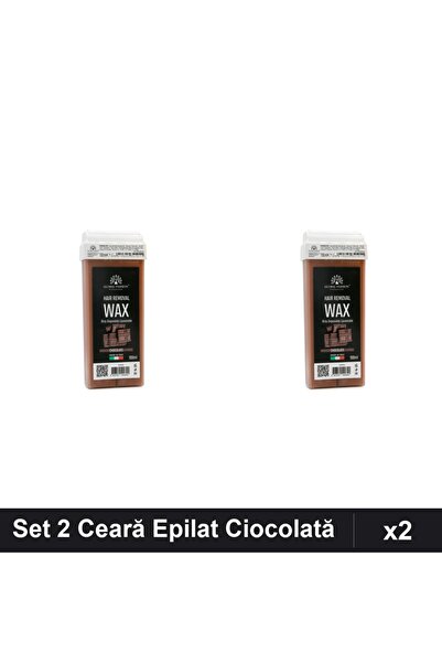 global fashion Set 2 Ceară Epilat Unica Folosință 100ml, Ciocolată, Depilare ...