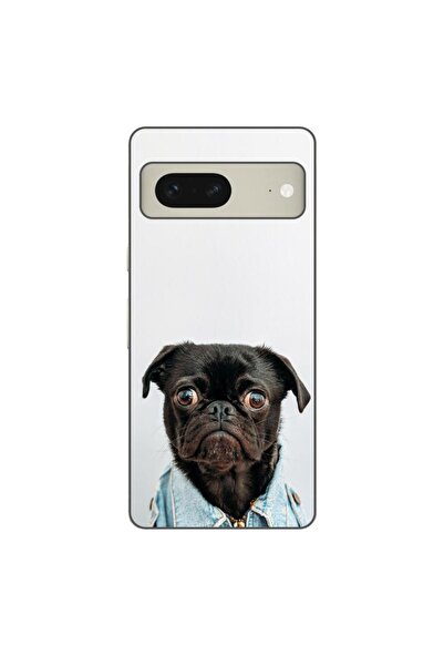 OEM Husa compatibila cu Google Pixel 7 Silicon Gel Tpu Model Pug Fashion