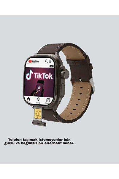 Sepetink SIM Kartlı Akıllı Saat GPS WiFi Bluetooth Destekli